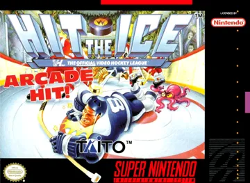 Hit the Ice - VHL - The Official Video Hockey League (USA) box cover front